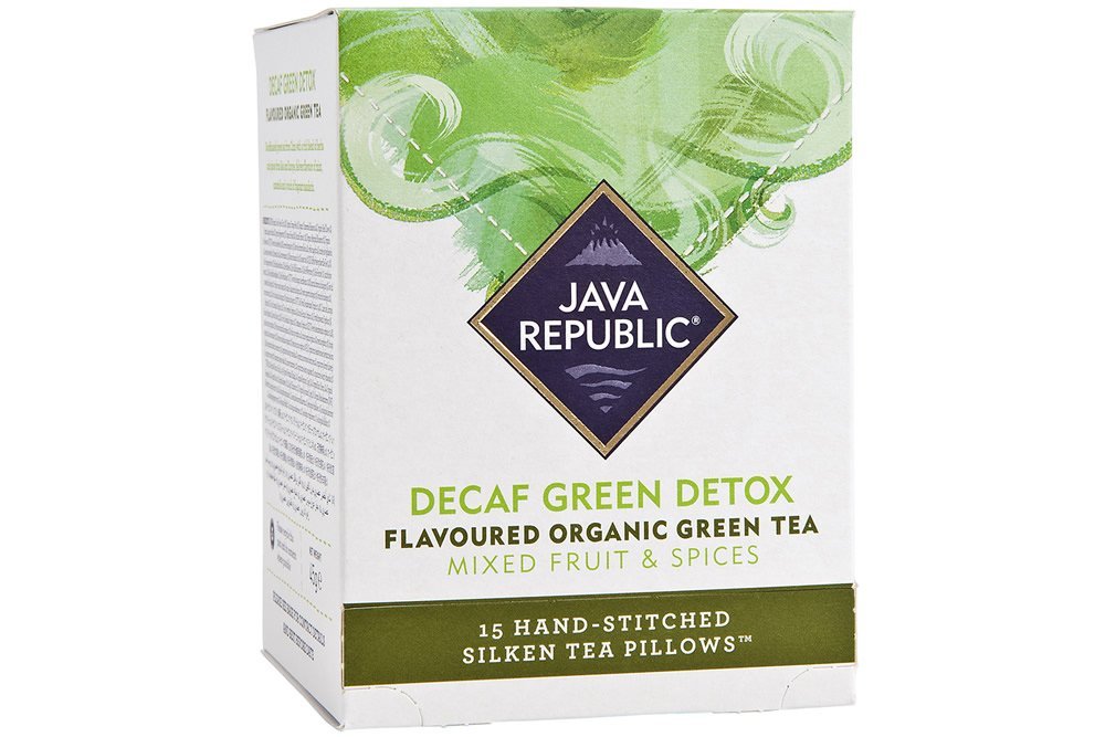 Java Republic Organic Decaf Green Detox 15 bags Organic Tea